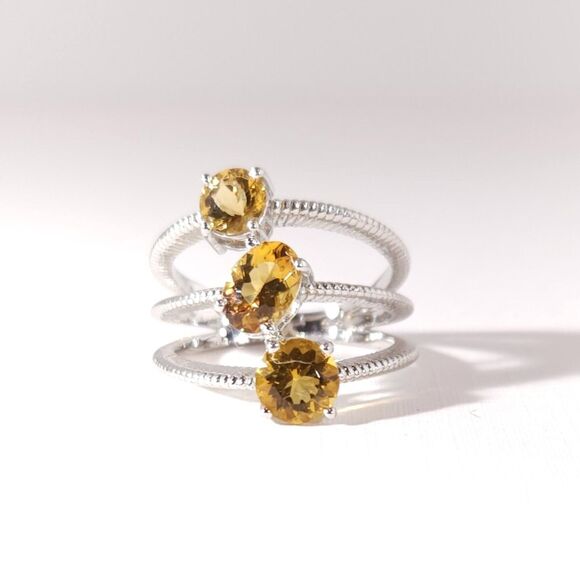 Marialite Spray Ring Size 6 - Picture 7 of 11